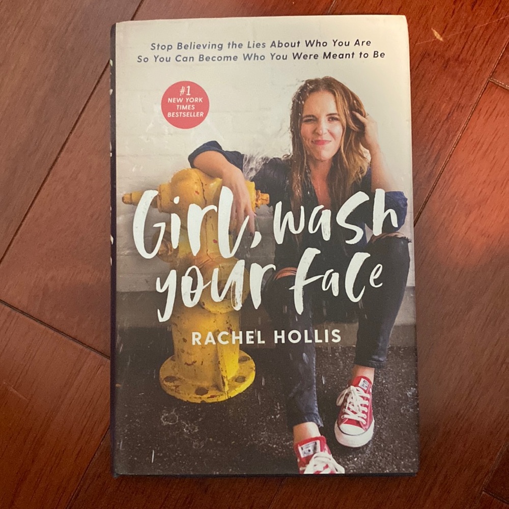 Girl Wash your face hardcover